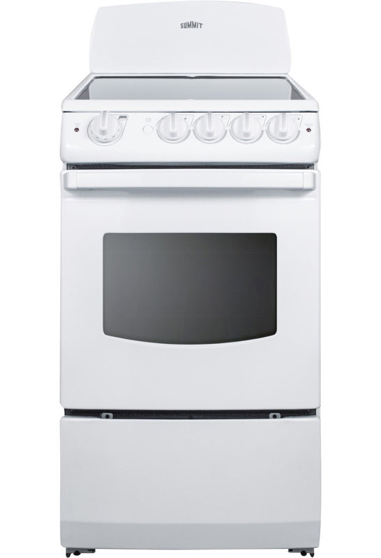 Summit Appliance Summit 20" Freestanding SmoothTop Electric Range